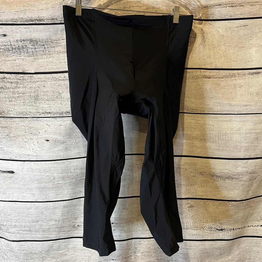 Specialized Black Cycling Crop Pants Size XL Biking Padded Cushioned
